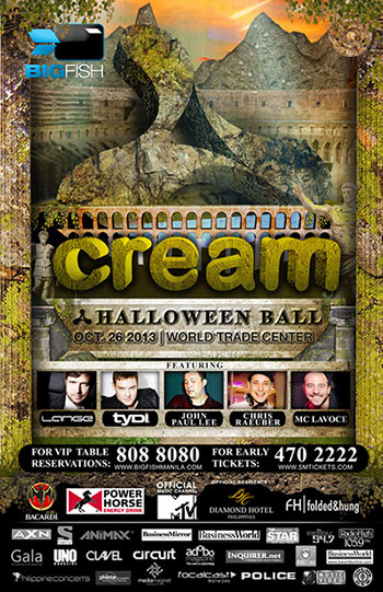 Cream Halloween Ball 2013