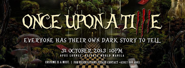 Once Upon a Time halloween party at Opus