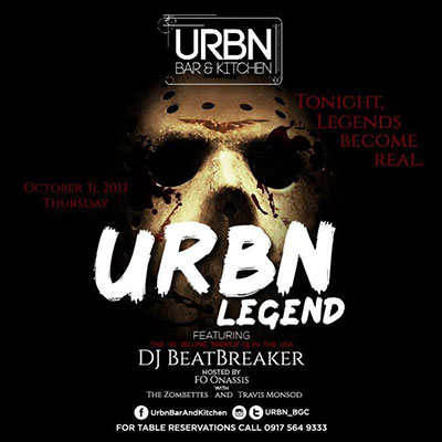 URBN Legend Halloween party