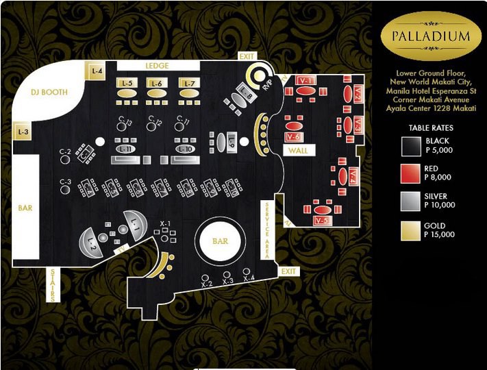 Palladium Club Makati in Manila