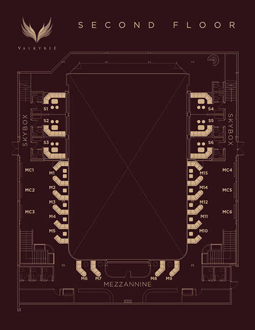 valkyrie second floor plan table layout